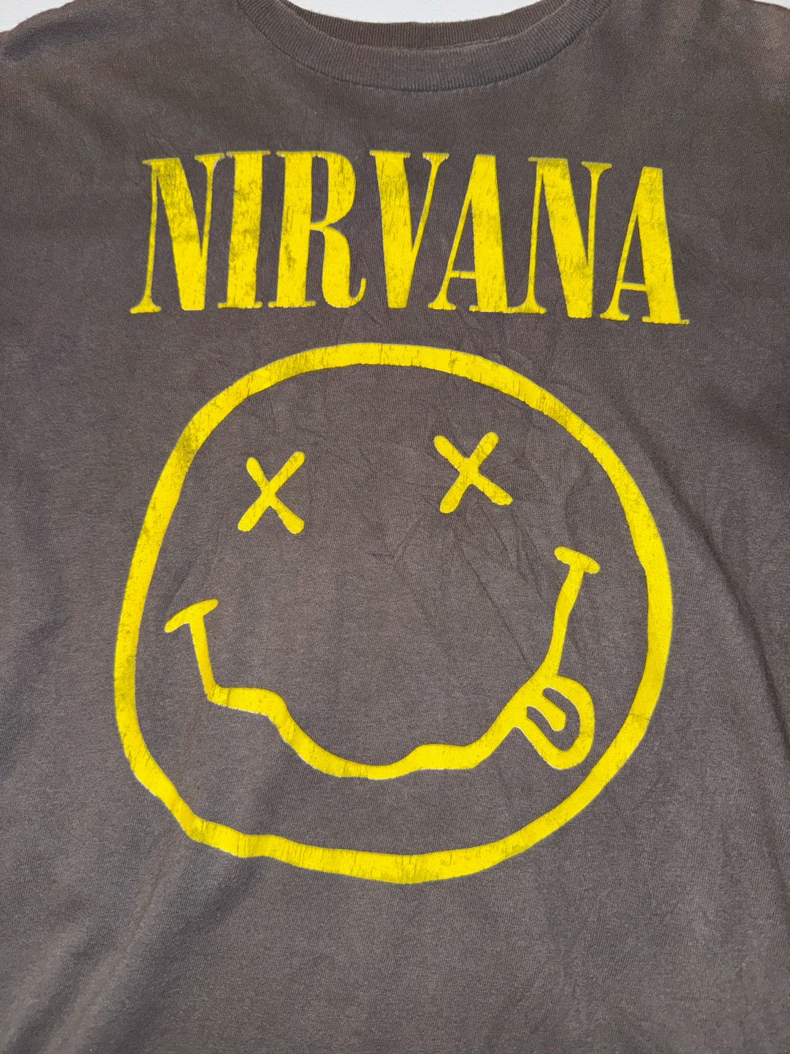 【No.47 NIRVANA】 "Smiley Face" グラフィックTシャツ