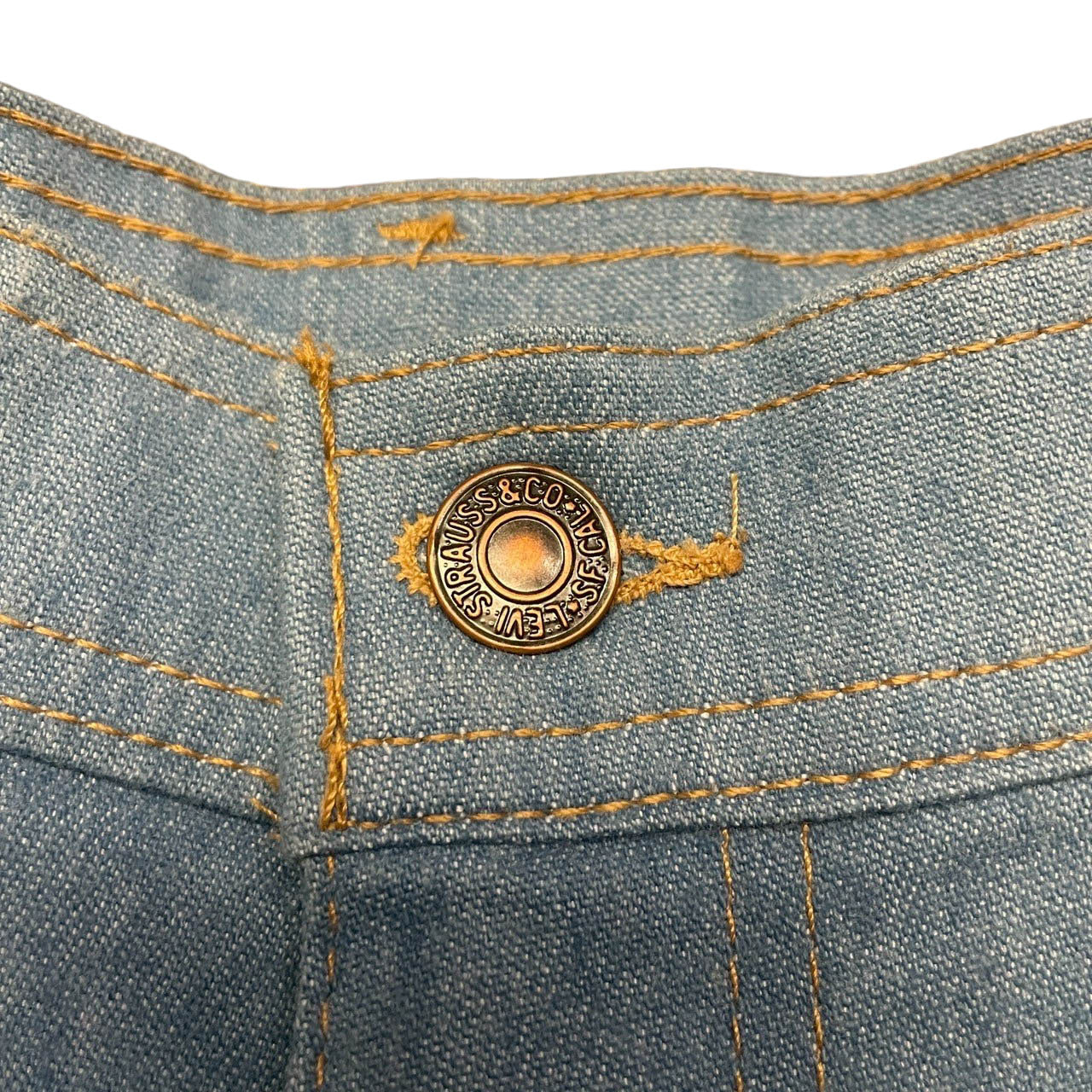 No.4【80s Levi's for Men】"517-06" 希少USA製 ストレッチ・ブーツカット [SAX BLUE]