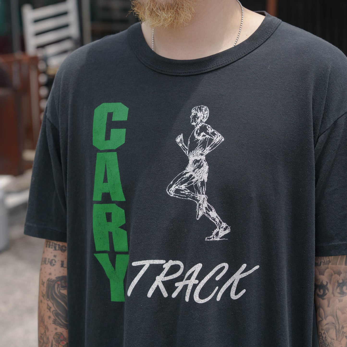【No.50 90’s “RUSSELL ATHLETIC” CARY TRACK T-Shirt / MADE IN U.S.A. [XL]】