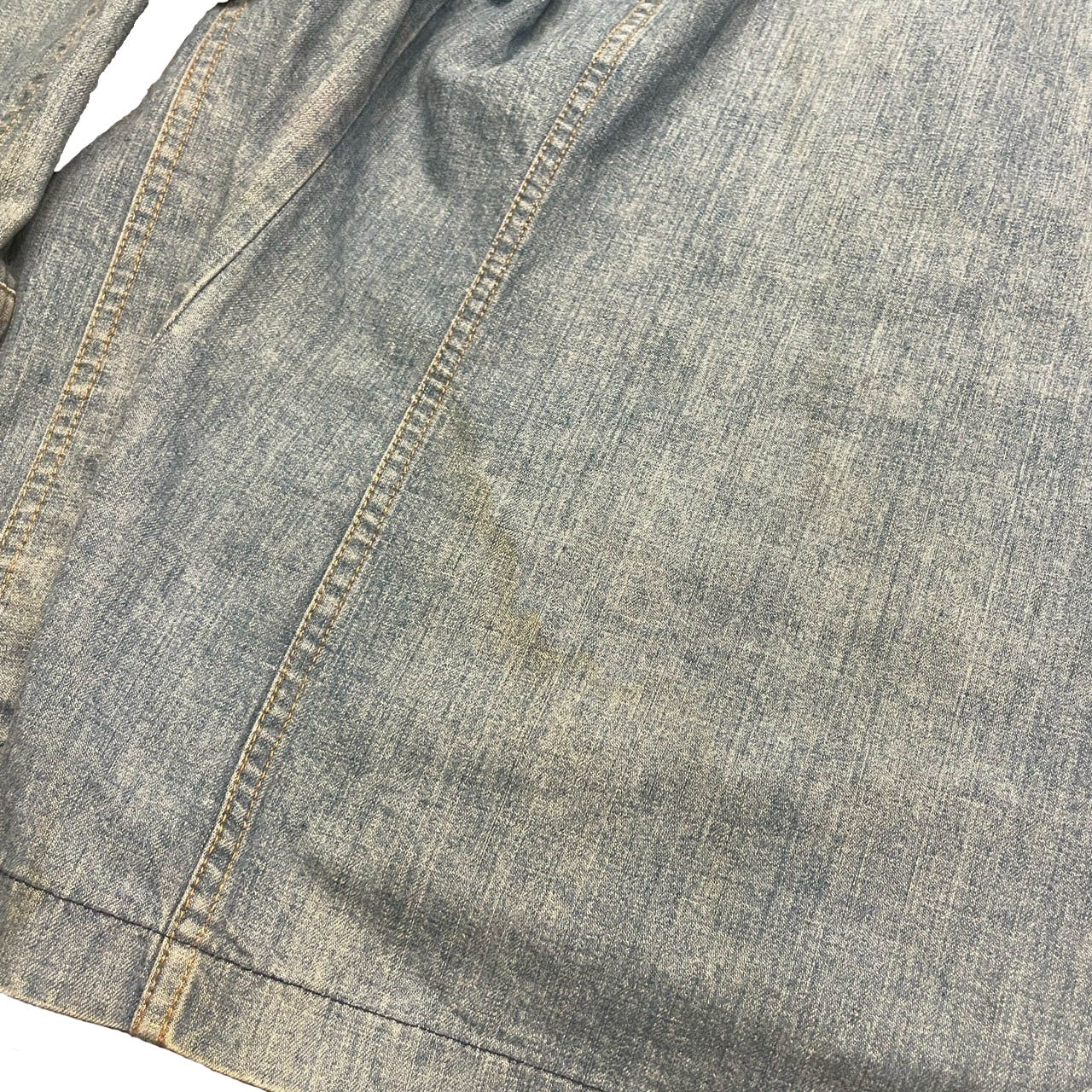No.3【70s Lee】"91-LB" 希少USA製 ヴィンテージ デニムワークシャツジャケット small regular　[INDIGO]