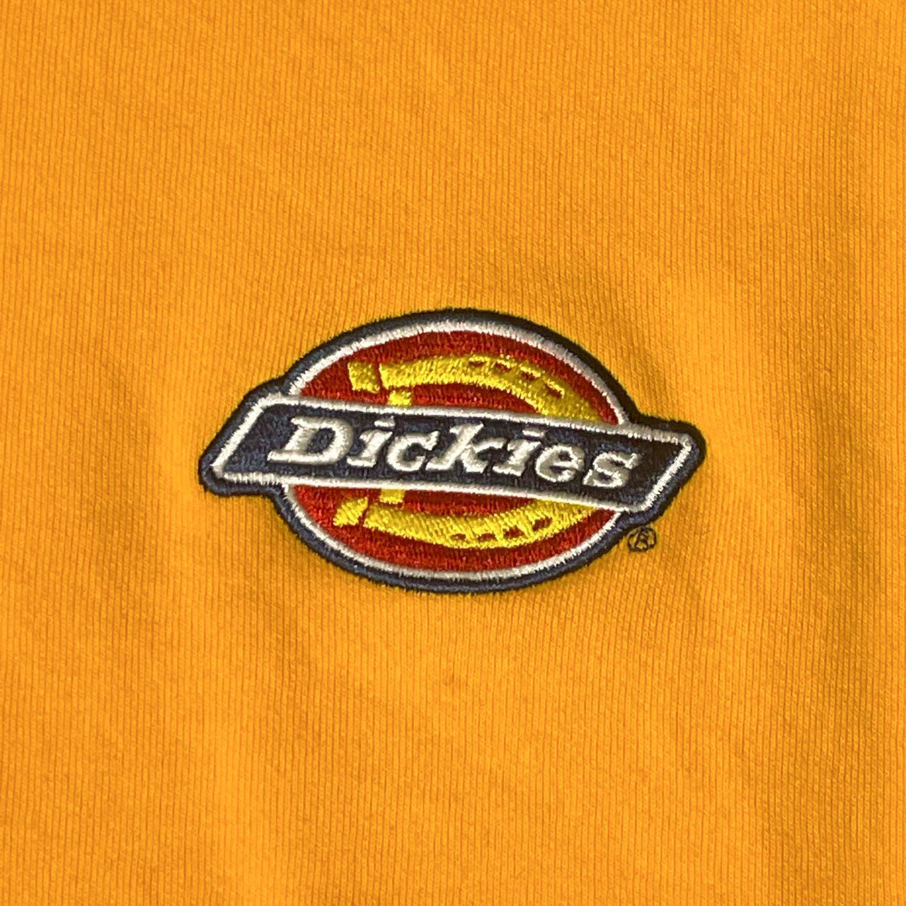 No.11  【Dickies】刺繍ロゴ クルーネックスウェット [イエロー / マスタード]