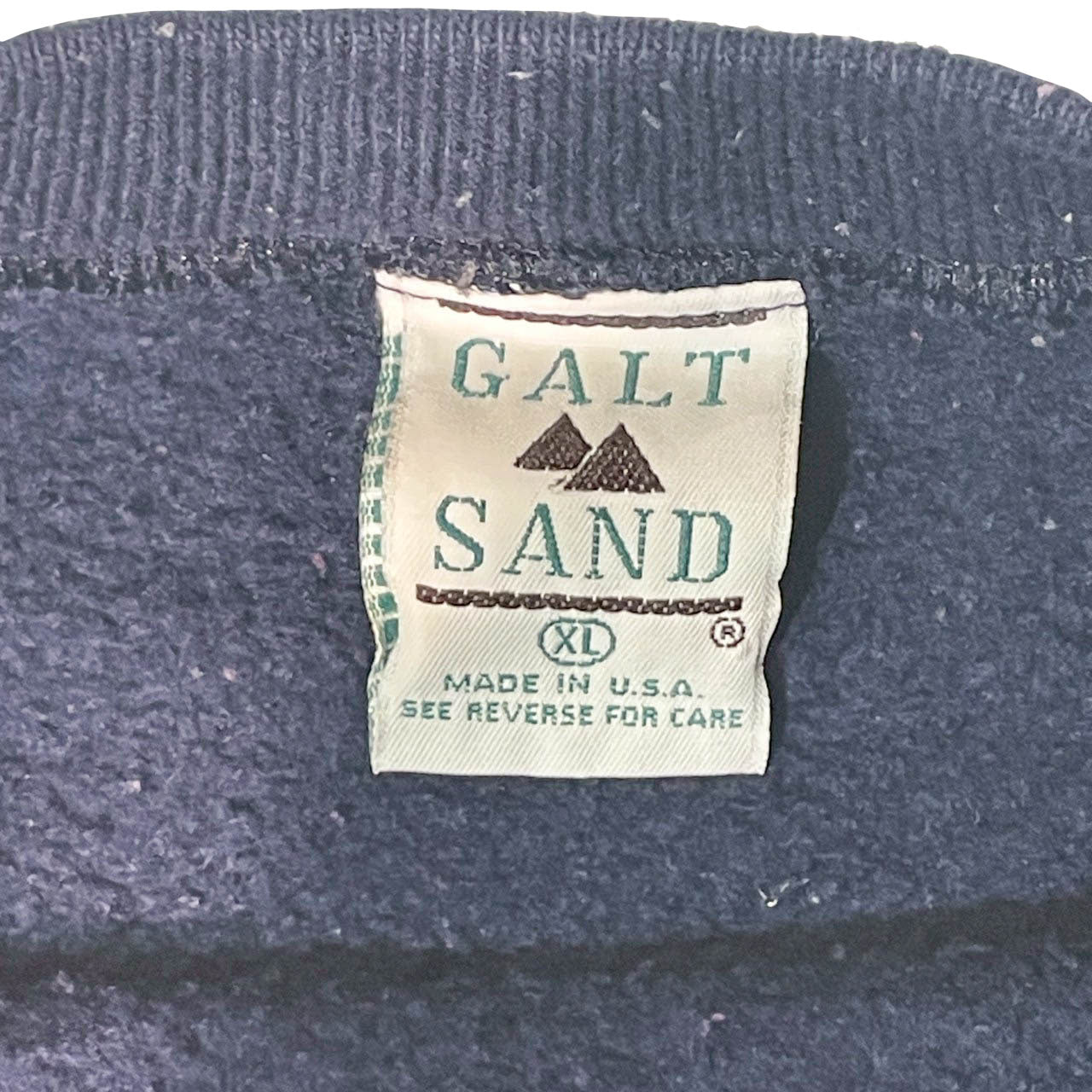 No.8 【90s Galt Sand × John Carroll University】USA製 クルーネックスウェット [ネイビー]