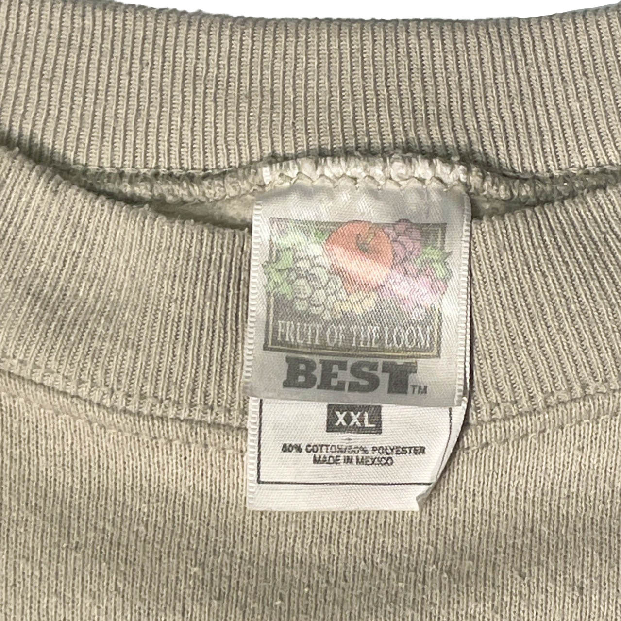 No.14  【90s Fruit of the Loom × Myrtle Beach】MADE IN MEXICO スーベニアスウェット [ベージュ / サンド]