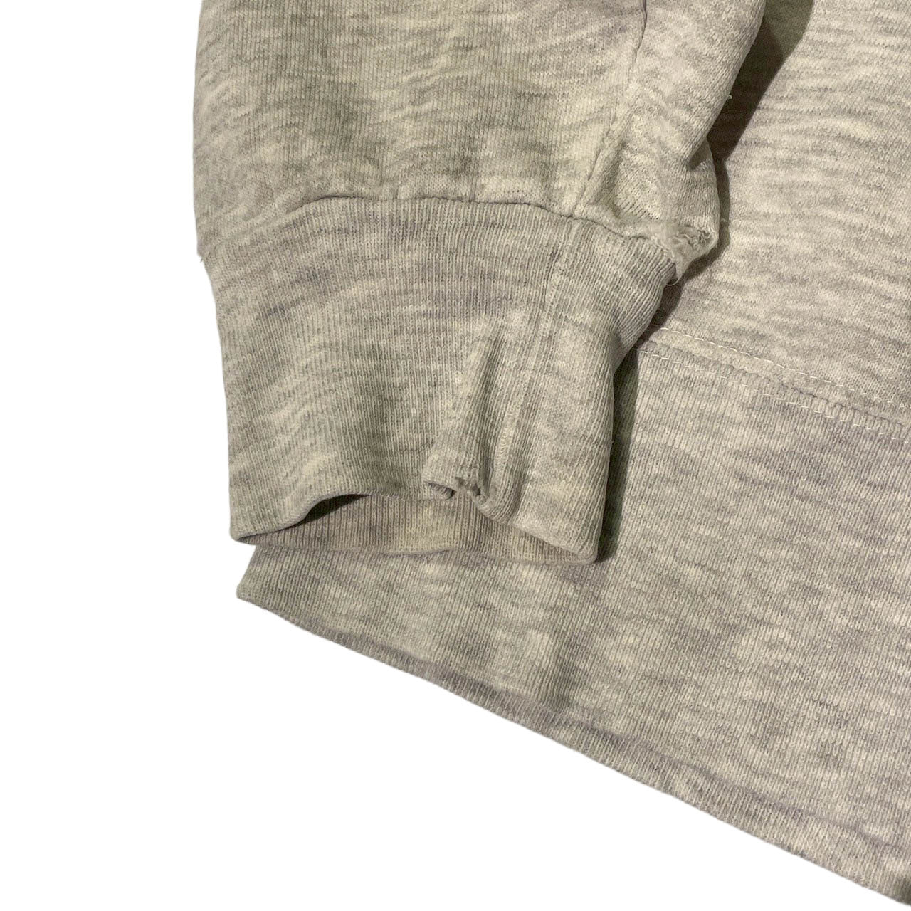 No.6 【90s Champion × Notre Dame】USA製 “青タグ” クルーネックスウェット [オートミール]
