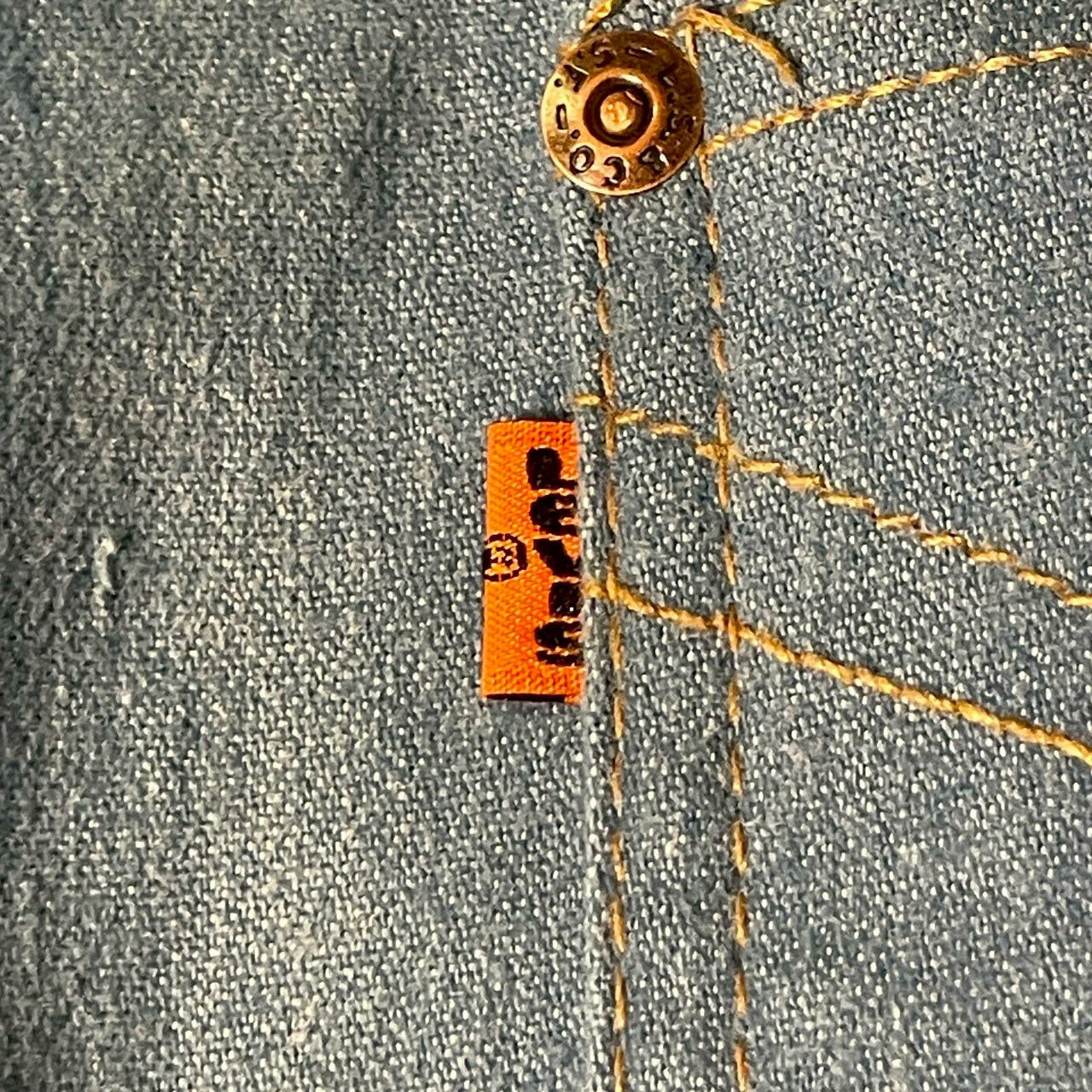 No.4【80s Levi's for Men】"517-06" 希少USA製 ストレッチ・ブーツカット [SAX BLUE]