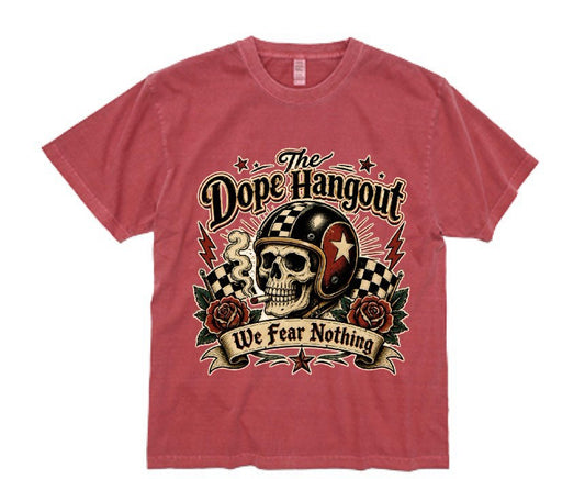 The Dope Hangout "WE FEAR NOTHING vol.2"Tee ヴィンテージレッド