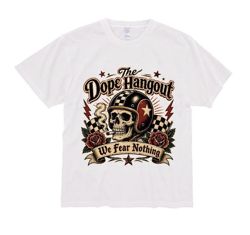 The Dope Hangout "WE FEAR NOTHING vol.2"Tee ヴィンテージホワイト