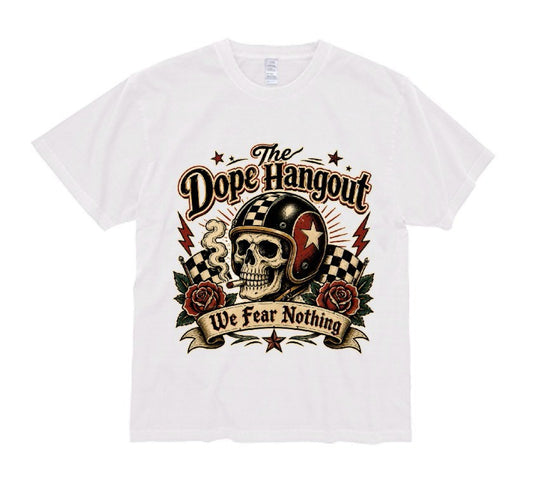 The Dope Hangout "WE FEAR NOTHING vol.2"Tee ヴィンテージホワイト