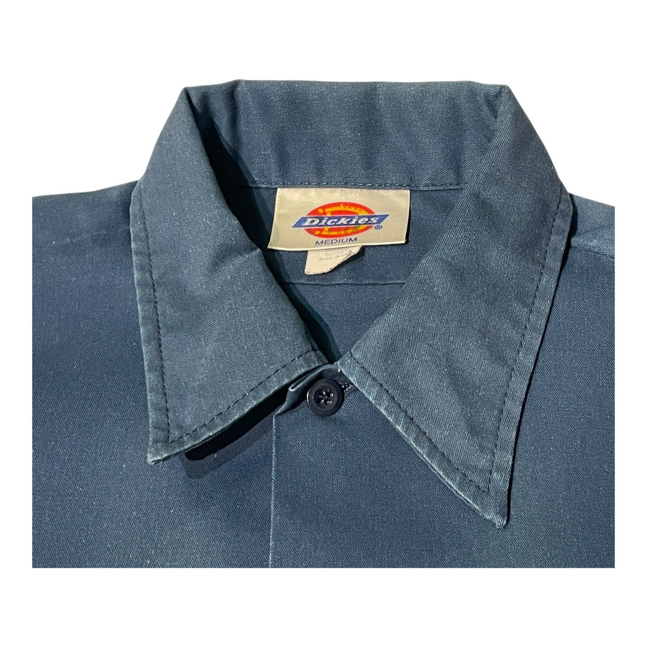 No.25  【Dickies × International Companies】ワークシャツ 半袖 [スレートブルー] MADE IN U.S.A.