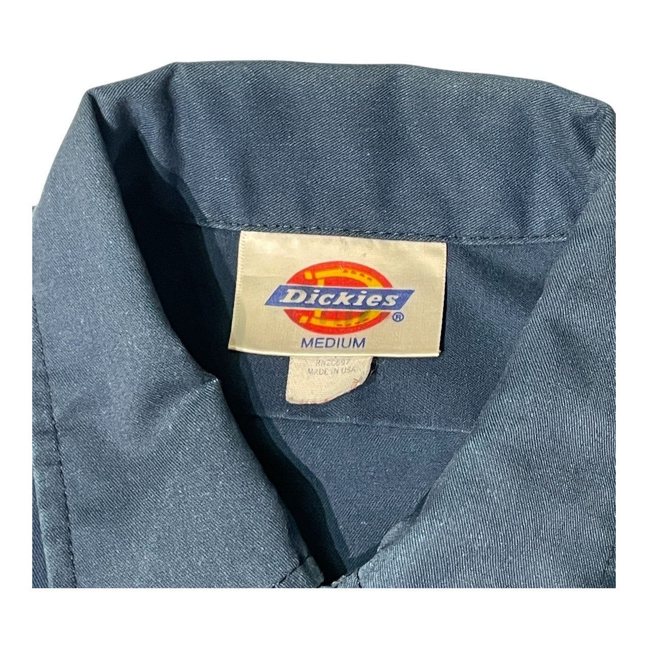 No.25  【Dickies × International Companies】ワークシャツ 半袖 [スレートブルー] MADE IN U.S.A.