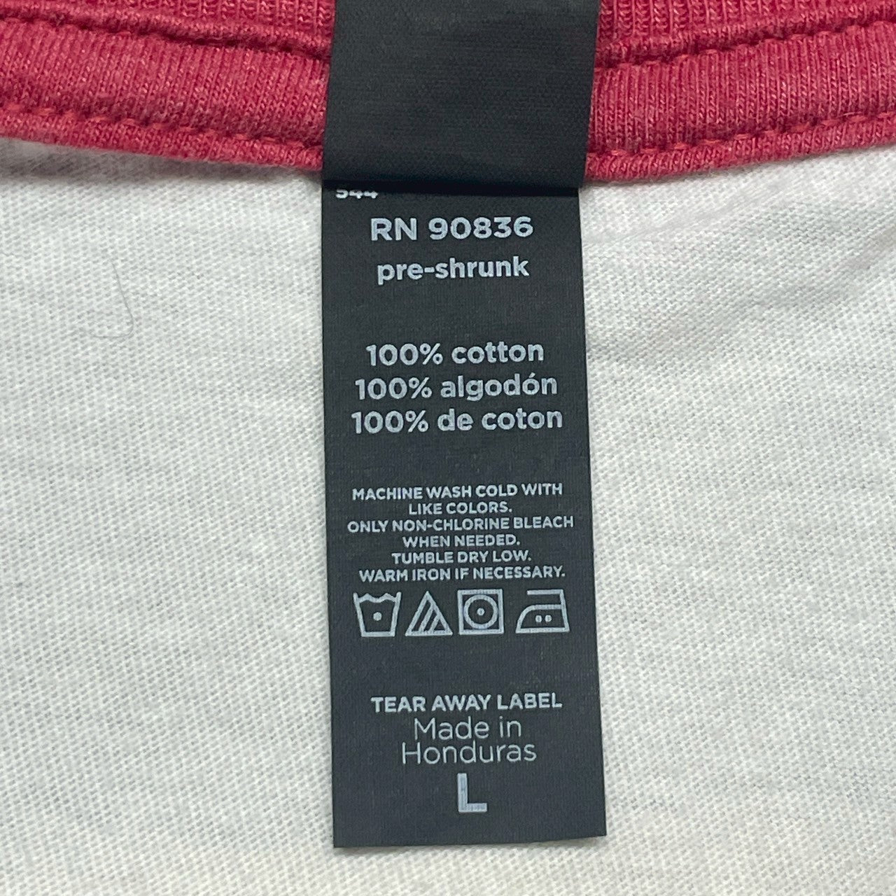 No.27 【LA Dodgers × USC Night】ラグランロングスリーブTシャツ [オフホワイト×バーガンディ]