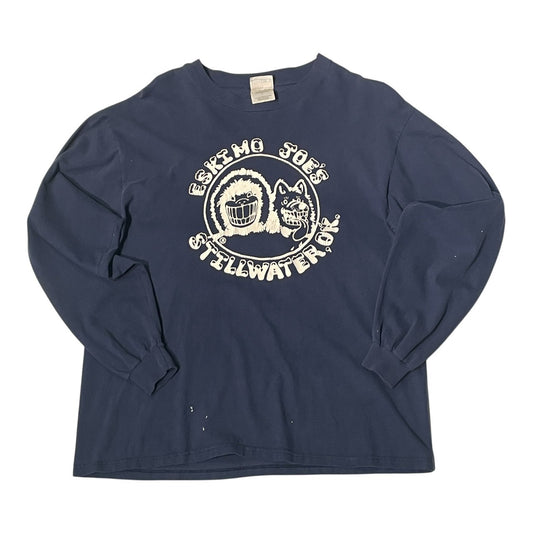 No.33 【Eskimo Joe’s】ローカルバー ロングスリーブTシャツ [ネイビー]