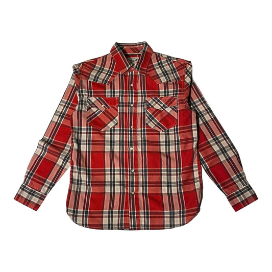 No.37 【Levi’s】ウエスタンシャツ チェック柄 [レッド]