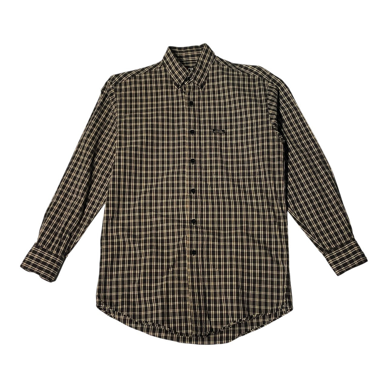 No.40 【CHAPS RALPH LAUREN】チェックシャツ [ブラック×オフホワイト]