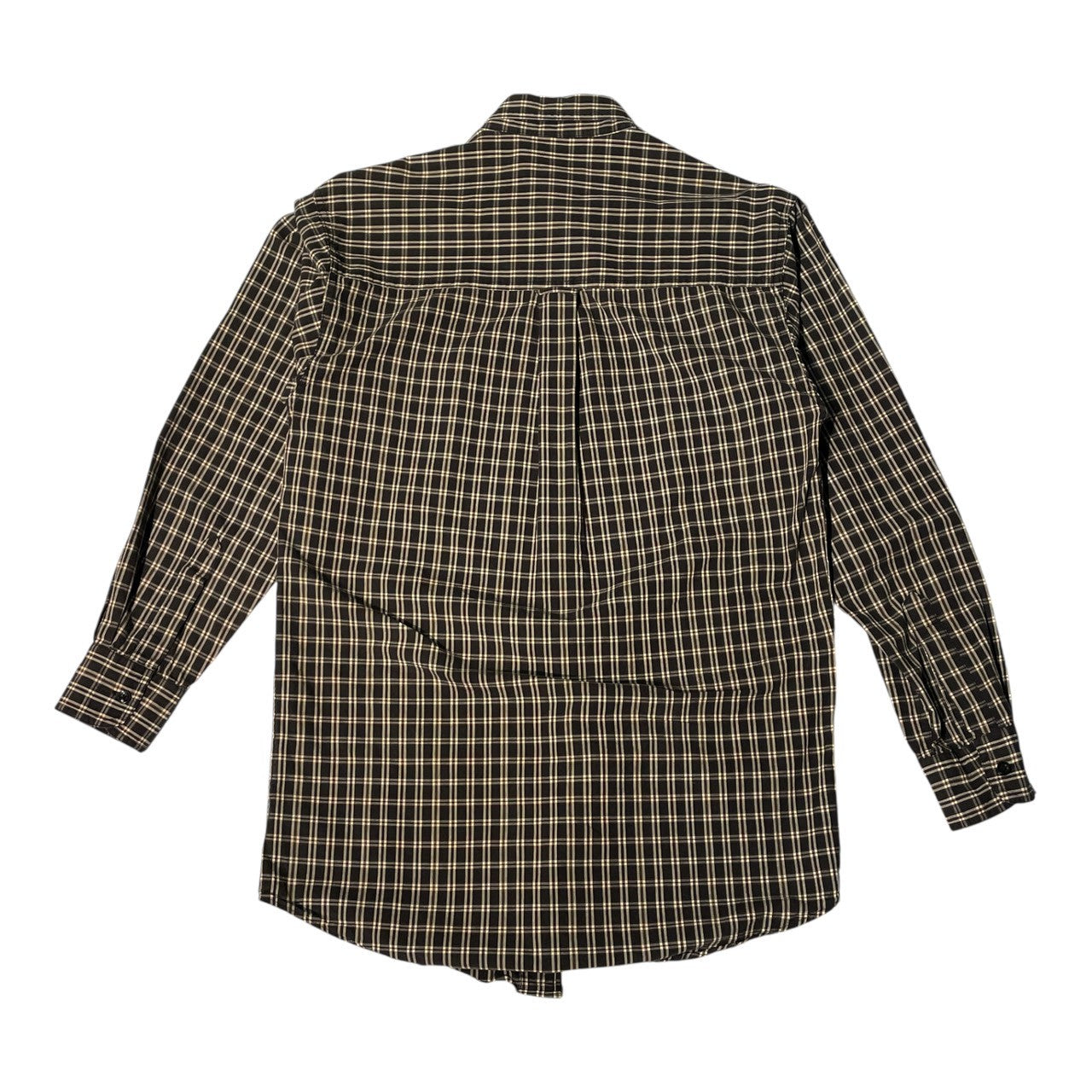 No.40 【CHAPS RALPH LAUREN】チェックシャツ [ブラック×オフホワイト]