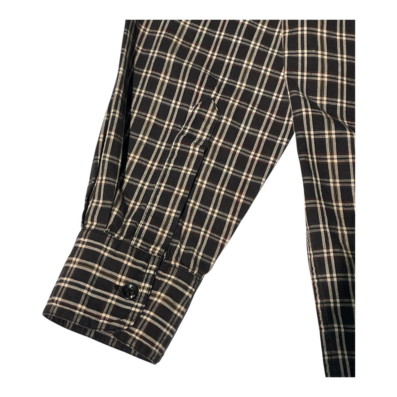 No.40 【CHAPS RALPH LAUREN】チェックシャツ [ブラック×オフホワイト]