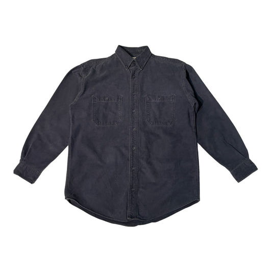 No.41 【L.L.Bean】シャモアクロスシャツ 無地 [フェードブラック]