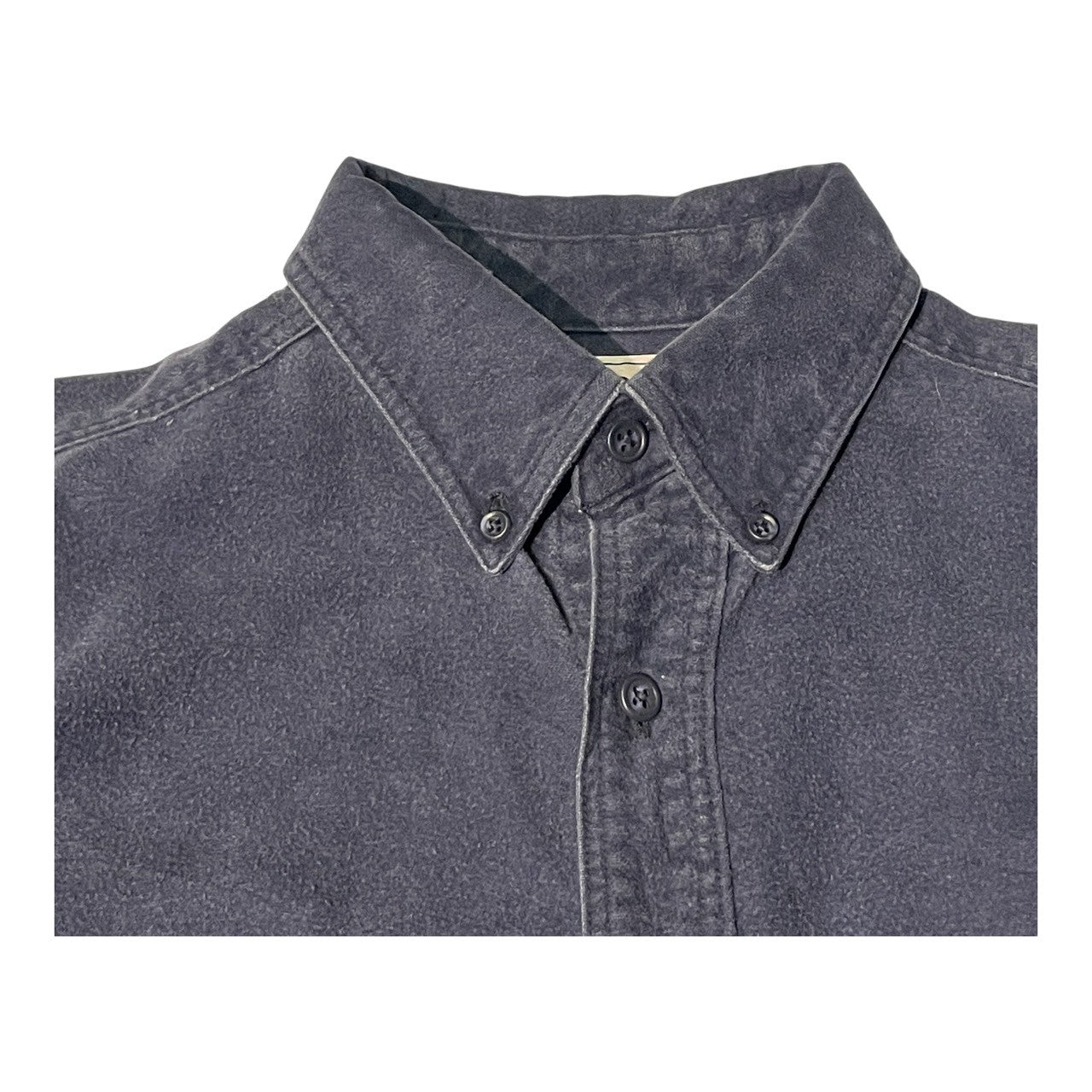 No.41 【L.L.Bean】シャモアクロスシャツ 無地 [フェードブラック]