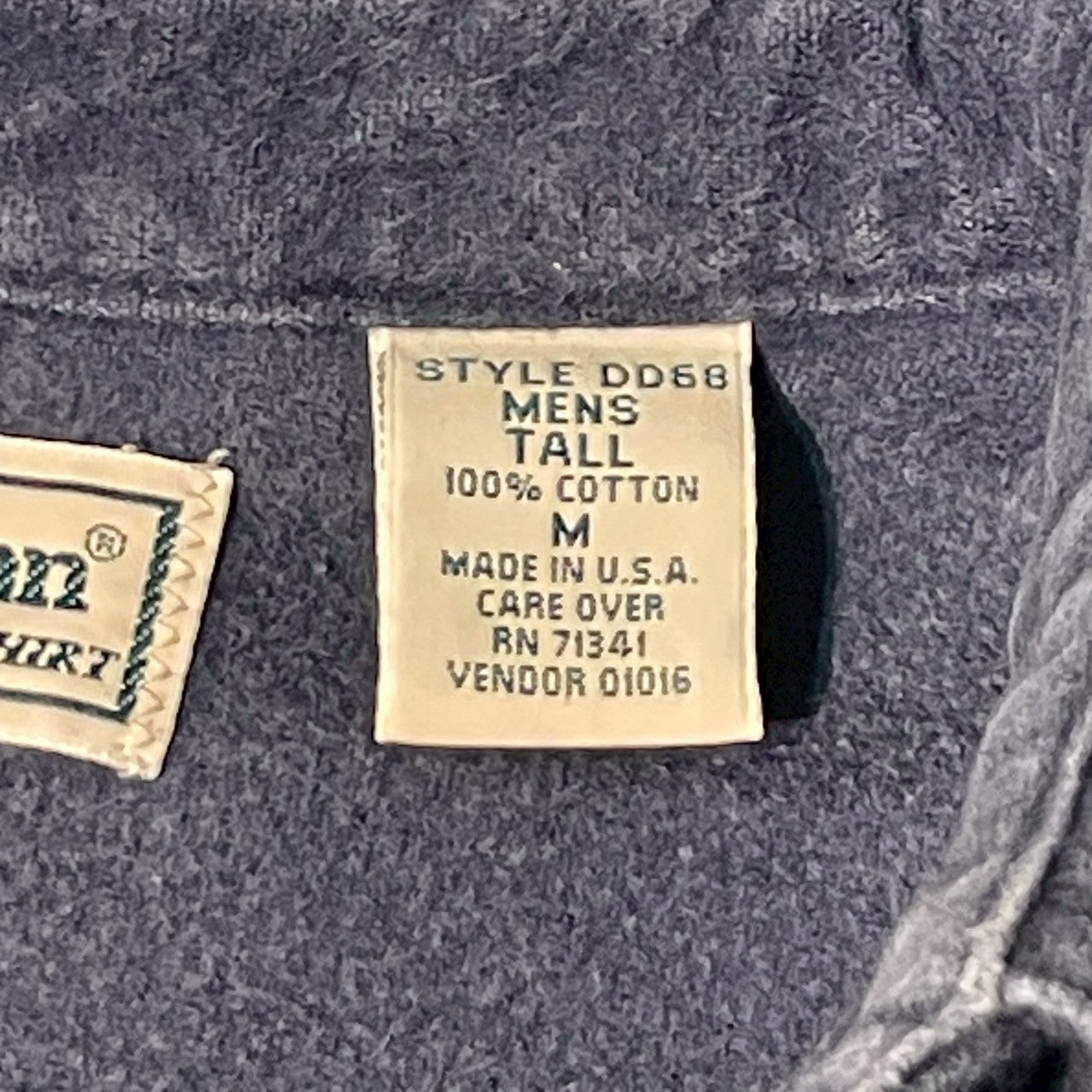 No.41 【L.L.Bean】シャモアクロスシャツ 無地 [フェードブラック]