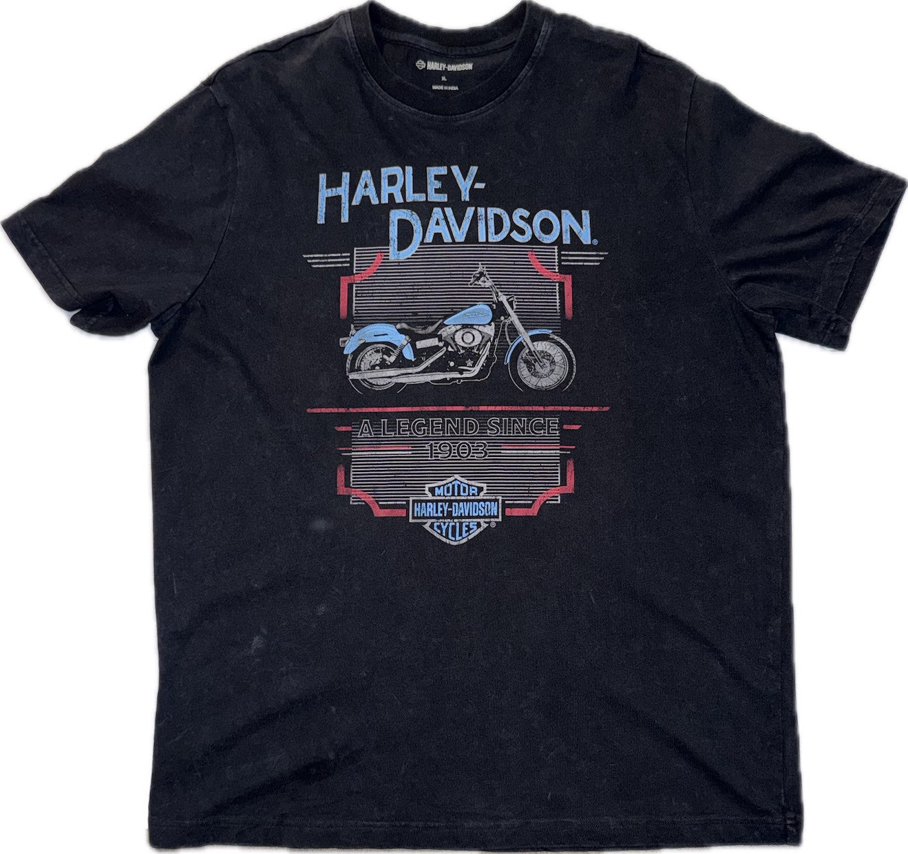 【No.46 Harley-Davidson】"A LEGEND SINCE 1903" グラフィックTシャツ