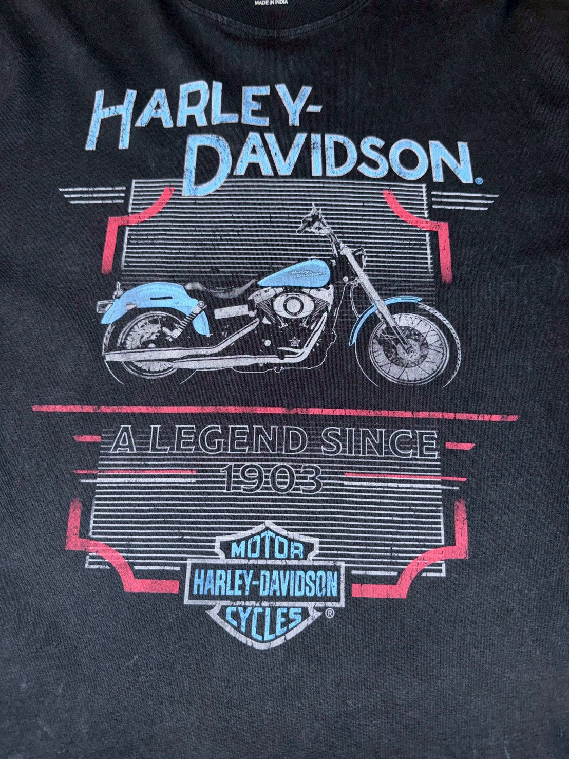 【No.46 Harley-Davidson】"A LEGEND SINCE 1903" グラフィックTシャツ